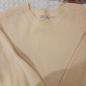 Brand New Helmut Lang Ivory Sweater
